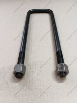 Фото 1 - стремянка рессоры задней МАЗ 4370 М16х1,5 L=295 мм с гайками (Самборский МЗ) Самборский ДЕМЗ, г. Самбор 4370-2912408 Стремянка рессоры задней МАЗ 4370 М16х1,5 L=295 мм с гайками (Самборский МЗ) Самборский ДЕМЗ, г. Самбор 4370-2912408 (фото 1)