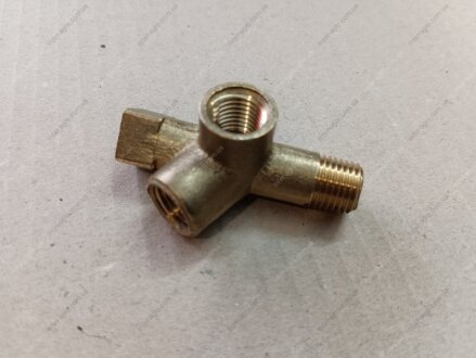 Штуцер датчиков давления масла ГАЗ, МТЗ (тройник латунный) АВТО-СОЮЗ 88 53-3829420-01