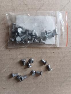 Заклепка 4х8 сцепления ГАЗ (35шт) (ДК) Дорожня карта Г 10300-80 4х8