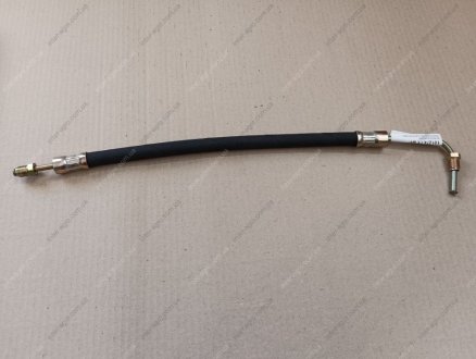 Шланг сцепления КАМАЗ ПГУ с загнутым наконечником L=650 мм, Ш-Ш М12х1,25 S.I.L.A. 4310-1602590 (фото 1)