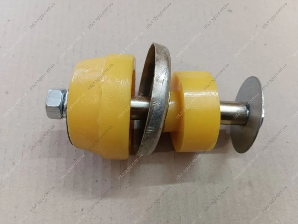 Подушка кріплення кабіни ГАЗ 3307, 3309, 4301 передня в зборі (8 наймен., поліуретан) DETALKA 4301-5001084/85 (фото 1)