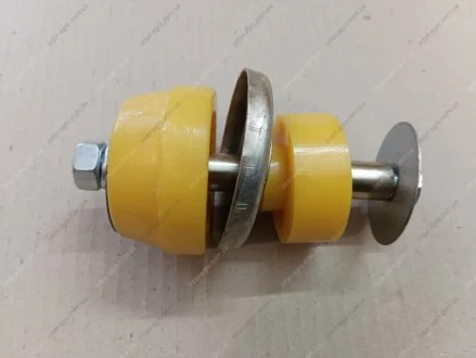Подушка кріплення кабіни ГАЗ 3307, 3309, 4301 передня в зборі (8 наймен., поліуретан) DETALKA 4301-5001084/85