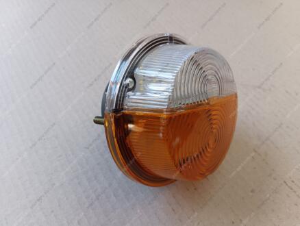 Ліхтар передній КАМАЗ, ГАЗ, МАЗ, ЗІЛ жовто/білий LED (ДК) Дорожня карта Ф130 LED