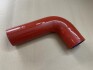 Шланг воздухопроводный ГАЗ 3308, 3309, 4301 (патрубок воздушного фильтра угловой, 75х80) RED LORRY 33081-1109300 (фото 1)