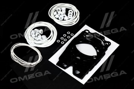 Ремкомплект головки блока двигателя КАМАЗ ЕВРО (5 наим.) (черная резина, силиконовые кольца) Рось-гума 740.1003000 (фото 1)