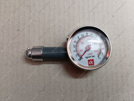 Манометр шинний металевий автомобільний (ДК) Дорожня карта DK-M32