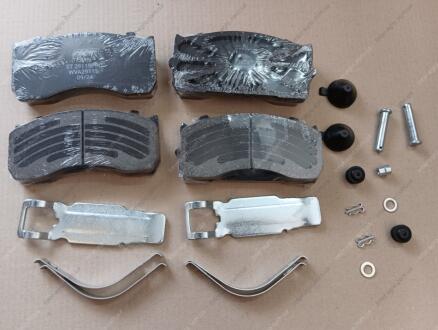 Колодка гальм. диск. TWIN (компл. на вісь) MAN TGL, TGM, MB ATEGO, TRANSPORTER RIDER ST 29115PRO