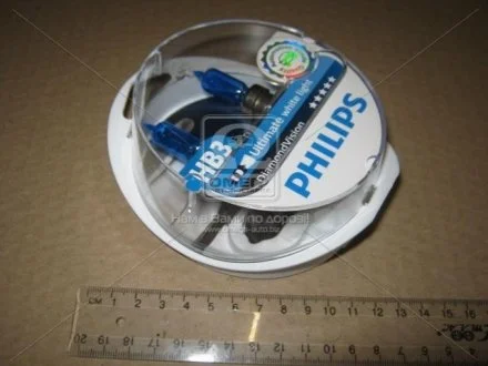 Лампа розжарювання HB3 12V 60W P20d Diamond Vision 5000K (к-т) (вир-во) Philips 9005DVS2