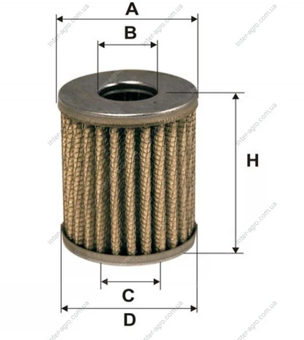 Фільтр палив. газ. обладнання MATRIX /PM999/15 (вир-во WIX-FILTERS) WIX FILTERS WF8418 (фото 1)