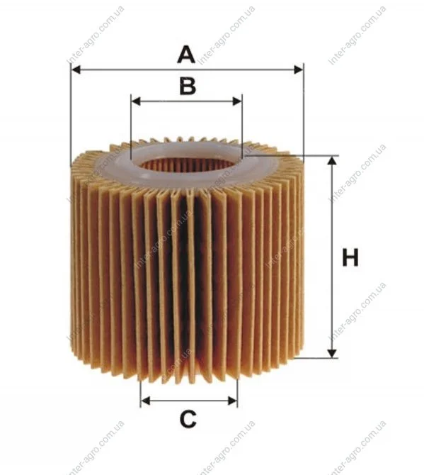 Фільтр масляний двигуна TOYOTA /OE685/2 (вир-во WIX-FILTERS) WIX FILTERS WL7472 (фото 1)