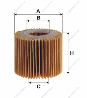 Фільтр масляний двигуна TOYOTA /OE685/2 (вир-во WIX-FILTERS) WIX FILTERS WL7472