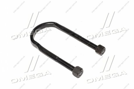 Скоба крепления рессоры (стремянка) M22х2,5х128х295 рессоры BPW с гайками (Самборский МЗ) Самборский ДЕМЗ, г. Самбор SD-98748289 (фото 1)