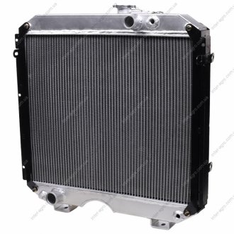 Радіатор водяного охолодження ГАЗ-66 (3-х рядний) алюмінієвий (S.I.L.A. AC) S.I.L.A. 66-1301010-03А