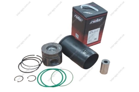 Гильза- поршень комплект КАМАЗ 740 (Г фосф + П фосф + кольца + палец + уплотн.) RIDER RD.740.1000128