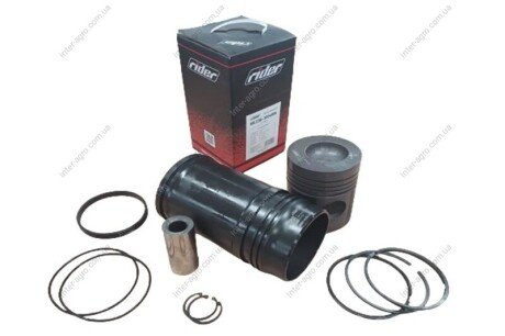 Гильзо-комплект ЯМЗ 236, 238 (Гфосф. + Пфосф. + кольца + палец + уплотн.) RIDER RD.236-1004006