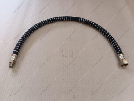 Шланг гальмівний ЗІЛ-131 передніх гальмівних камер гнучкий з пружиною в зборі L=725 мм S.I.L.A. 131-3506060-А