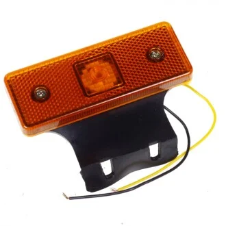 Ліхтар LED бічного габариту жовтий з кронштейном S.I.L.A. 0017.3731-07