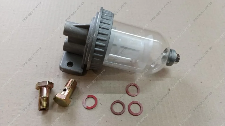 Фильтр топливной грубой очистки МТЗ (отстойник, прозрачный) JFD 240-1105010-01 (фото 1)