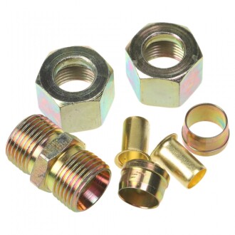 Фото 1 - ремкомплект для з'єднання ПВХ гальмівних трубок ф12 (метал) з 7 найменувань S.I.L.A. ФТ12 Ремкомплект для з'єднання ПВХ гальмівних трубок ф12 (метал) з 7 найменувань S.I.L.A. ФТ12 (фото 1)