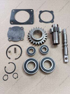 Ремкомплект на КОМ ГАЗ 4301, 3309, 3306 (короткий шток, подшипники + 11 наименований) DETALKA 4509-4202010-11