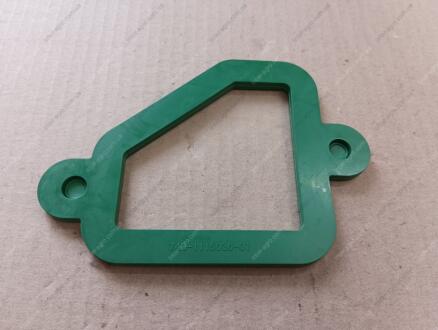 Прокладка патрубка соединительного КАМАЗ (3-х угольная, зеленый силикон) Tempest 740.1115036-01