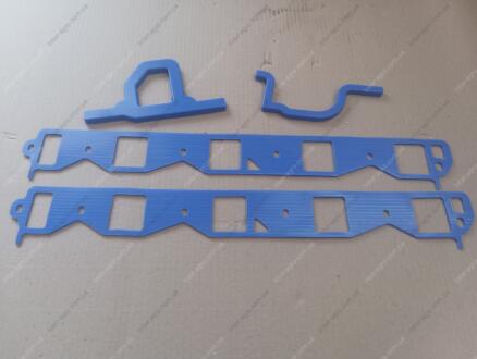 Прокладка под паук ГАЗ 53, 66, 3307 (к-т 4шт) синий силикон Tempest 13-1008080-15