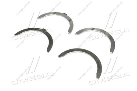 Полукольцо подшипника упорного КАМАЗ Р0 (2 нижних + 2 верхних алюм.) RIDER RD.740.1005183/84-Р0