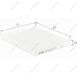 Фільтр салону GREAT WALL HAVAL H5 (вир-во ALPHA FILTER) Альфа Фільтр ТОВ AF5241