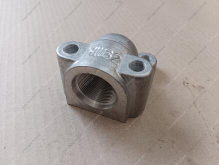 Фланец насоса угловой универсальный НШ-32 (РВД S=36, М30X1,5) (алюм.) Гидросила НШ32В-3-21