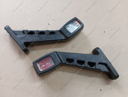 Фонарь габаритный 6LED (трехцветный кривой лонг) (упакованные L+R, цена за шт) Tempest TP 0132