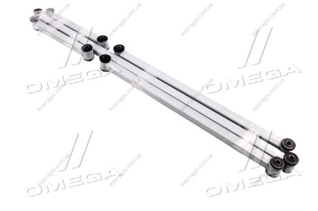 Штанга реактивна ВАЗ 2101-2107, 2121, 2123 (посилена квадратна, сайлентблок 08) (комплект 5шт) RIDER 21010-2919000-01