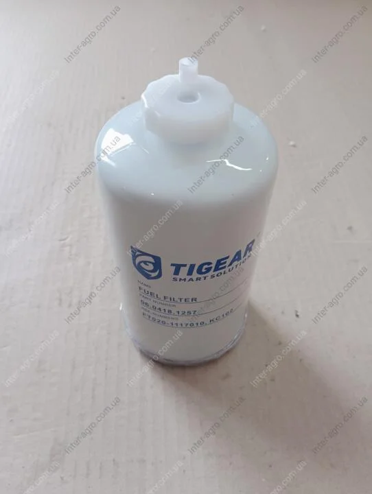 Фильтр топливный МТЗ, ГАЗ, ЗИЛ дв. Д-245, МАЗ, MAN KC102 (пр-во) TIGEAR ФТ020-1117010 (06.0418.1257) (фото 1)