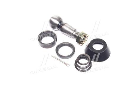 Ремкомплект тяги рулевой КАМАЗ продольной тяги в сборе (с пыльником 5320-3414036 СИЛИКОН) DETALKA 5320.3414032/36