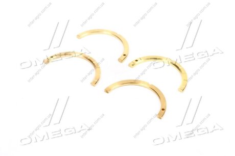 Полукольцо упорного подшипника ЯМЗ 236, 238 Р0 (стандарт, к-кт 4 шт) DETALKA 236-1005183