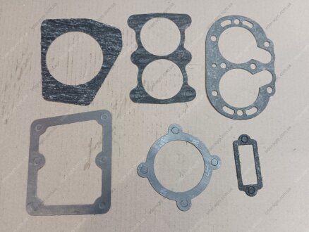 Ремкомплект прокладок компресора КАМАЗ (2-х циліндрового, прокладки, 6-ть найменувань) Tempest 5320-3509015