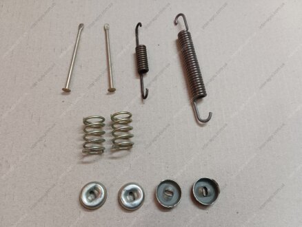 Ремкомплект колодок задних тормозных ГАЗель со стяжными пружинами (на 2 колодки) RIDER 3302-3502900-01