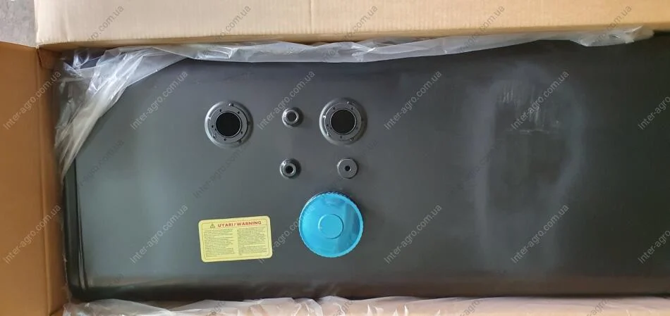 Бак топливный КАМАЗ 250 л (400х490х1360мм) на 3 отв. без кронштейна с крышкой/метал 1,4 мм (пр-во AC) S.I.L.A. 5320-1101010-02 (фото 1)