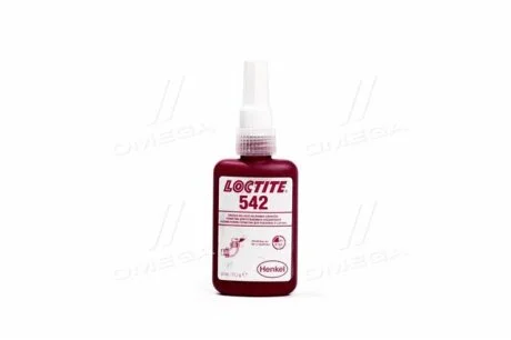 Фіксатор різьби Loctite 542 анаеробний, середньої міцності для різьби до 3/4" 50мл LOCTITE 246613