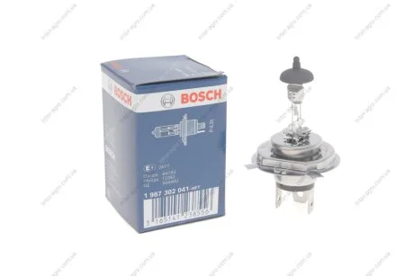 Лампа розжарювання H4 12V 60/55W P43t Pure Light (вир-во Bosch) BOSCH 1 987 302 041