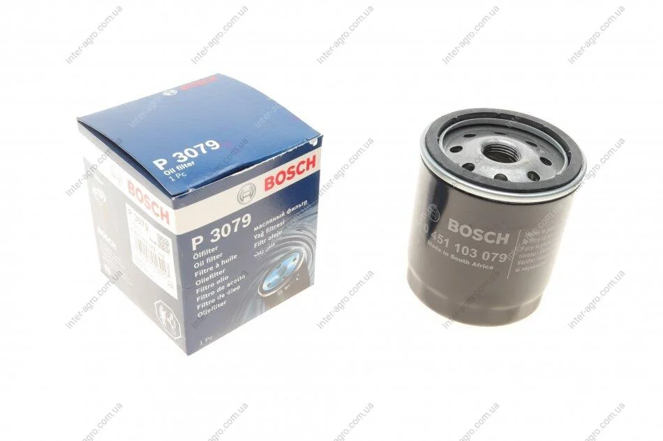 Фільтр оливний LANOS, AVEO, LACETTI, NUBIRA, NEXIA (вир-во Bosch) BOSCH 0451103079 (фото 1)