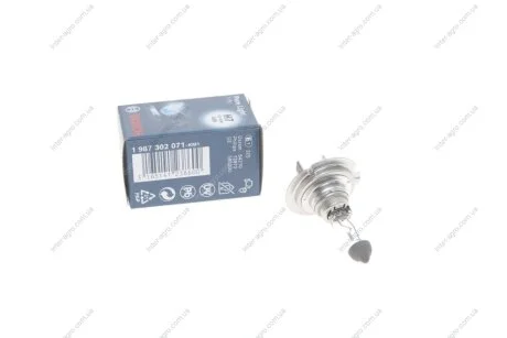 Лампа розжарювання 12V 55W H7 PX26d PURE LIGHT (вир-во Bosch) BOSCH 1 987 302 071
