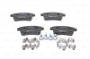 Колодка гальм. диск. RENAULT GRAND SCENIC III 1.4-2.0 09-, MEGANE III 08- задн. (вир-во Bosch) BOSCH 0 986 494 384 (фото 4)