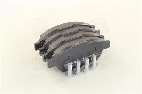 Колодка гальм. диск. CITROEN C3, C4, PEUGEOT 207, 307 передн. (вир-во Bosch) BOSCH 0 986 494 038
