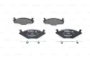 Колодка гальм. диск. SEAT CORDOBA (6K2/C2), IBIZA II (6K1), VW CADDY I передн. (вир-во Bosch) BOSCH 0 986 468 873 (фото 3)