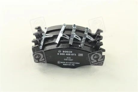 Колодка гальм. диск. SEAT CORDOBA (6K2/C2), IBIZA II (6K1), VW CADDY I передн. (вир-во Bosch) BOSCH 0 986 468 873