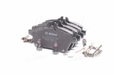 Колодка гальм. диск. MERCEDES A-CLASS (W169) передн. (вир-во Bosch) BOSCH 0 986 494 087