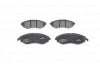Колодка гальм. диск. CHEVROLET LACETTI, DAEWOO NUBIRA передн. (вир-во Bosch) BOSCH 0 986 494 343 (фото 3)