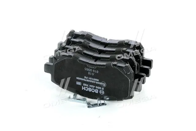 Колодка гальм. диск. SUBARU FORESTER/IMPREZA/LEGACY передн. (вир-во Bosch) BOSCH 0 986 424 700 (фото 1)