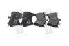 Колодка гальм. диск. AUDI Q7, PORSCHE CAYENNE, VW TOUAREG передн. (вир-во Bosch) BOSCH 0 986 424 739 (фото 1)