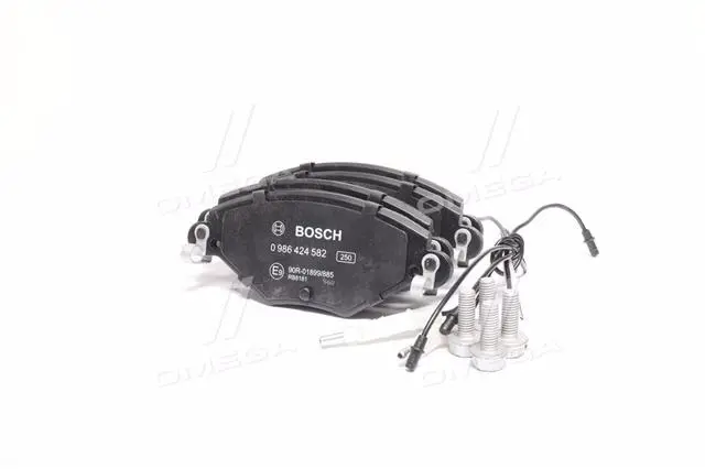 Колодка гальм. CITROEN C5 передн. (вир-во Bosch) BOSCH 0 986 424 582 (фото 1)